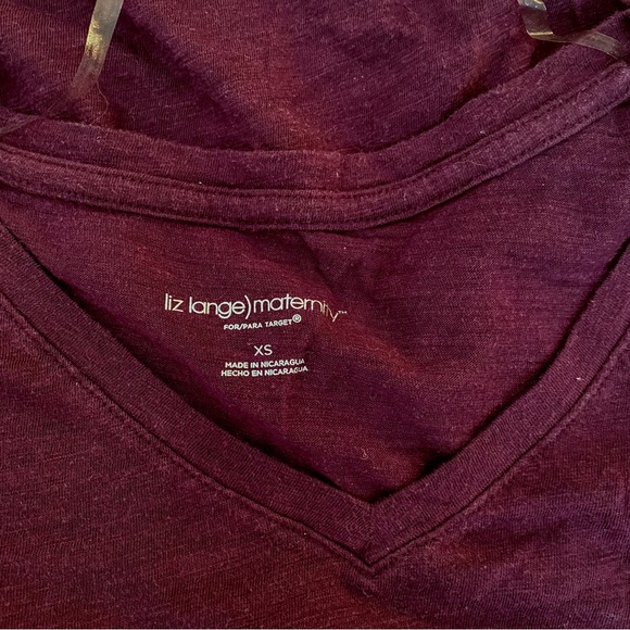 3/$15!💗 Liz Lange for Target maternity t-shirt tunic - Picture 2 of 3